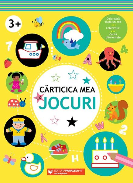 Cărticica mea cu jocuri (3 ani+) - Ballon Media
