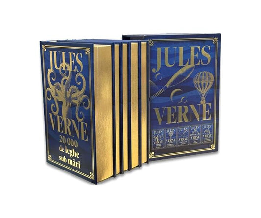 Pachet Jules Verne (5 cărți) - Jules Verne - Didactica Publishing House