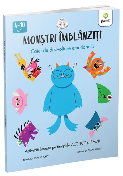 Activități bazate pe terapiile ACT, CBT și EMDR. Monștri îmblânziți (Vol. 2) - Lauren Stockly - Gama