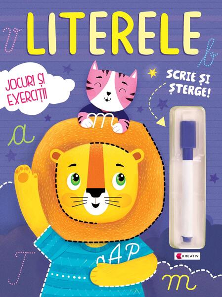 Literele - Jocuri și exerciții - Kreativ