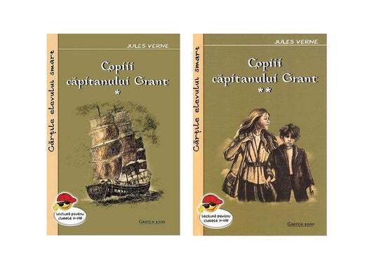 Copiii capitanului Grant (2 volume) - Paperback brosat - Jules Verne - Cartex
