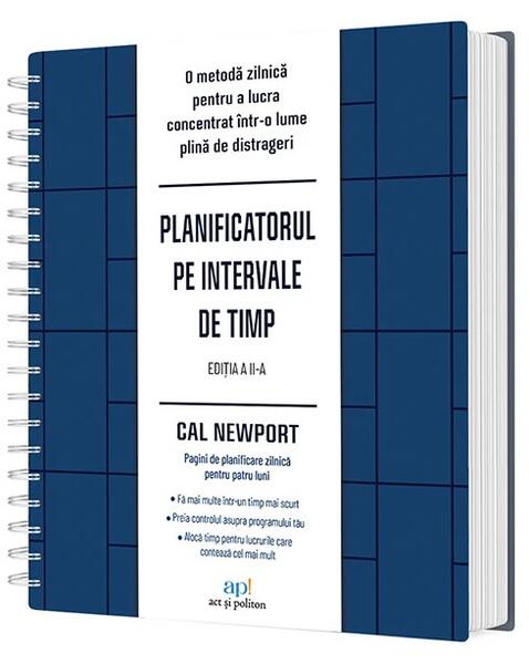 Planificatorul pe intervale de timp - Hardcover - Act și Politon