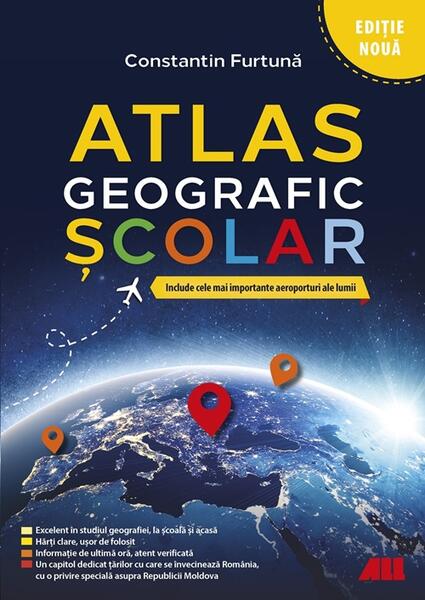 Atlas geografic școlar - Constantin Furtună - All