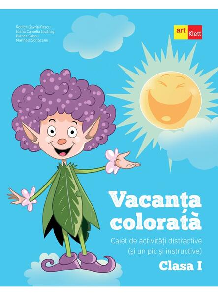Vacanța colorată. Clasa a I-a. Caiet de activități distractive (și un pic și instructive) - Art Klett