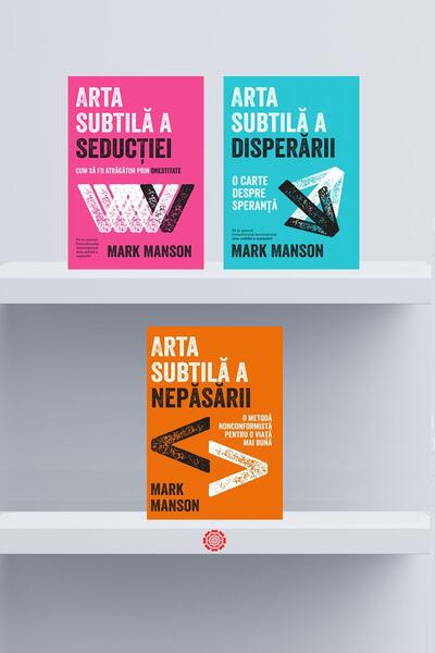 Pachet Seria Arta subtilă - Mark Manson - Lifestyle