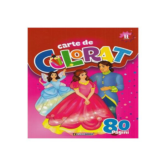 Carte de colorat 80 pentru fetițe (vol. 2) - Eurobookids