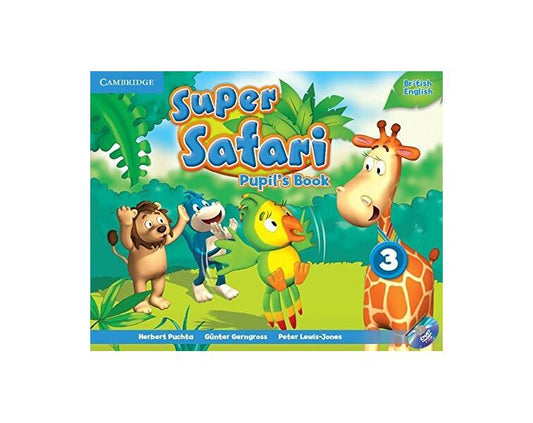 Super Safari Level 3, Pupil's Book with DVD-ROM - Herbert Puchta, Günter Gerngross, Peter Lewis-Jones - Art Klett