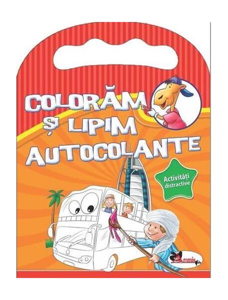 Colorăm și lipim cu autocolante - ... - Aramis