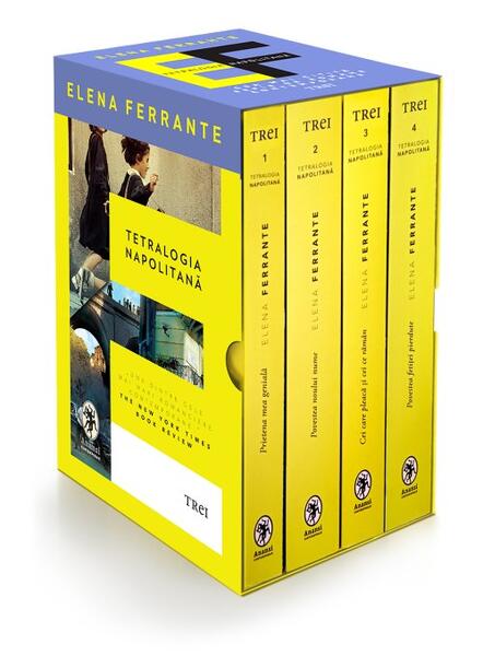 Pachet Tetralogia Napolitană - Elena Ferrante - Pandora M