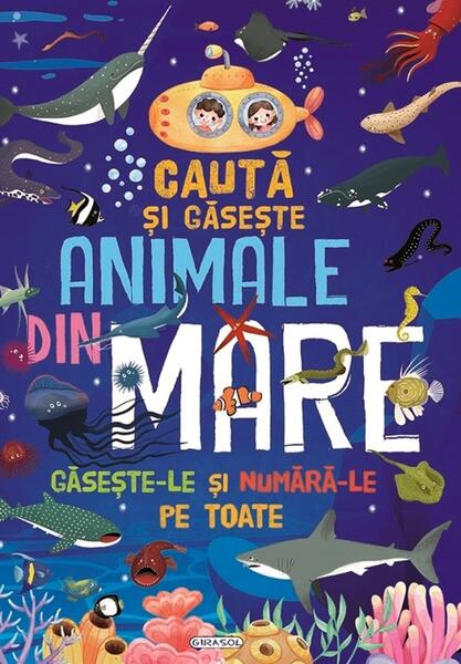 Caută și găsește - Animale din mare - Girasol