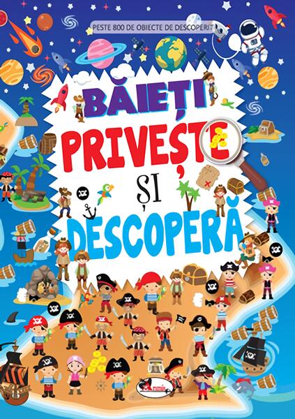 Băieți. Privește și descoperă - Dreamland Publications - Aramis