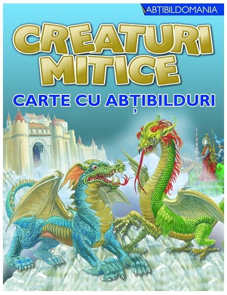 Creaturi mitice. Carte cu abţibilduri - Natasha Reed - RAO