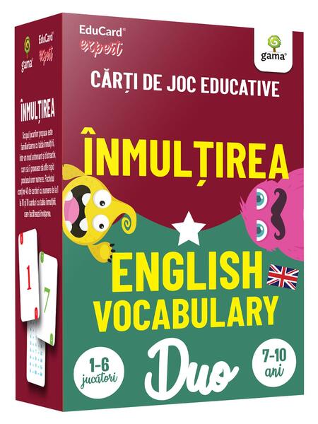 Înmulțirea • English vocabulary - Gama