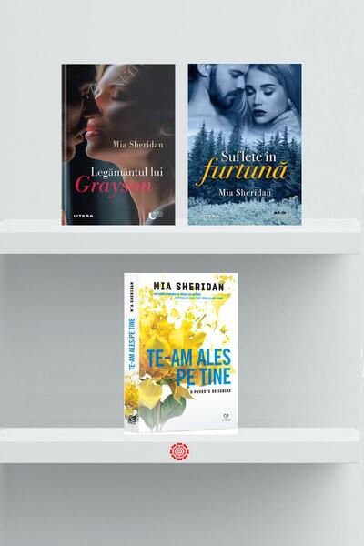 Pachet Autor Mia Sheridan - Mia Sheridan - Litera