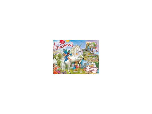 Unicornii - carte puzzle - Flamingo