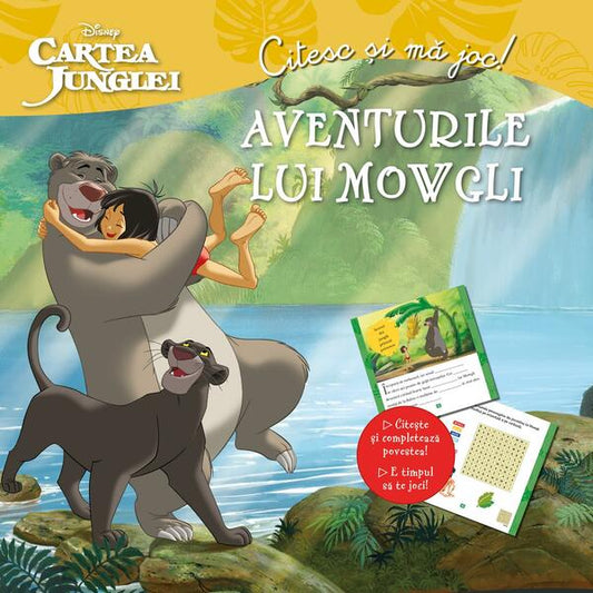 Disney. Citesc și mă joc. Cartea junglei. Aventurile lui Mowgli - Disney - Litera