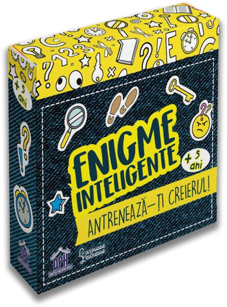 Enigme inteligente. Antrenează-ți creierul! - Hardcover - Aurore Meyer - Didactica Publishing House