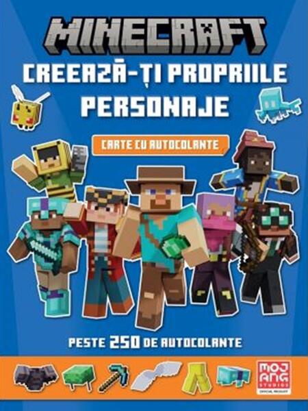 Minecraft. Creează-ți propriile personaje - HarperCollins Publishers Limited - Didactica Publishing House