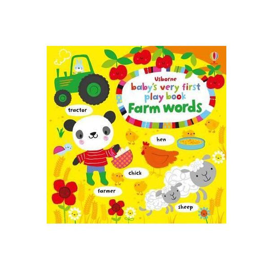 Baby's Very First Play Book Farm Words - Paperback brosat - *** - Usborne Publishing