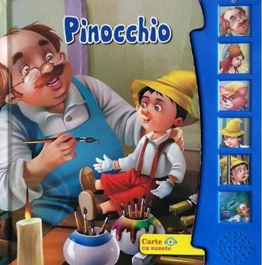 Carte cu sunete. Pinocchio - Hardcover - Flamingo