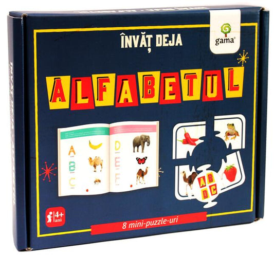 Învăț deja alfabetul - Board book - Gama