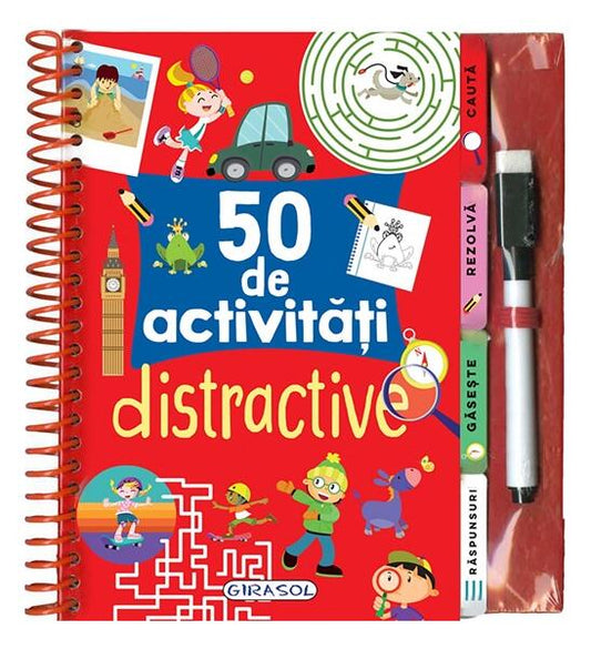 50 de activitati distractive - Hardcover - *** - Girasol
