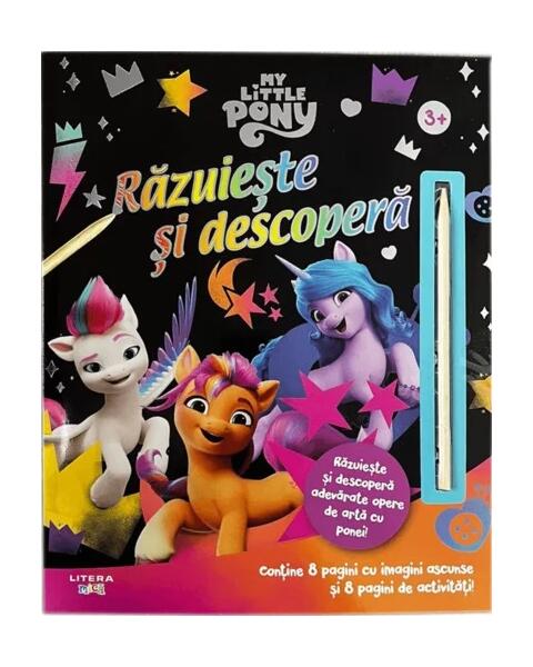 My Little Pony. Răzuiește și descoperă - Litera mică