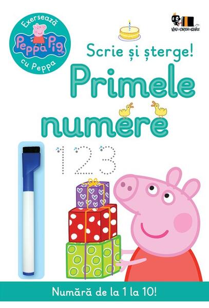 Scrie și șterge! Primele numere - Mark Baker, Neville Astley - Vlad și Cartea cu Genius