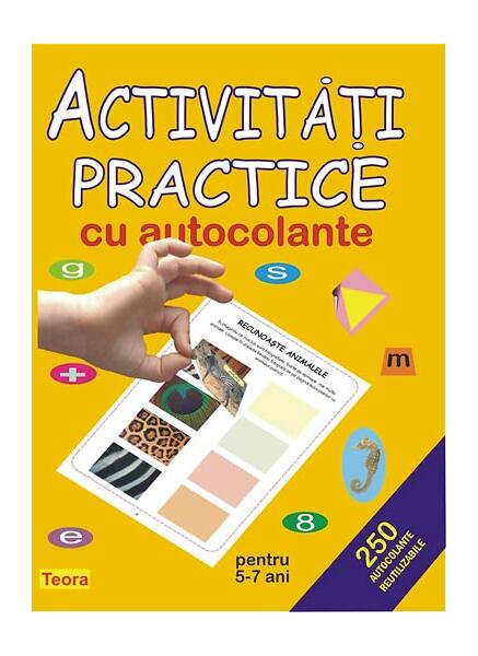Activități practice cu autocolante 5-7 ani - Teora