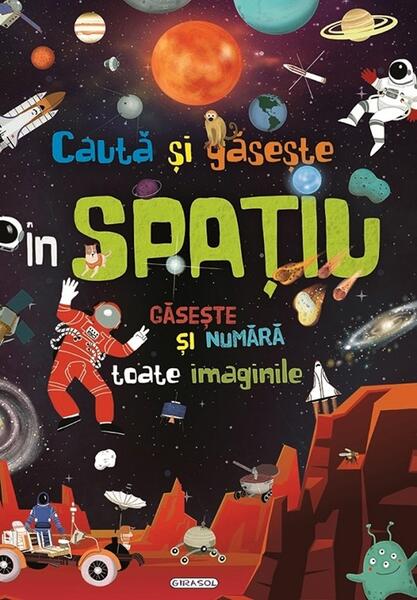 Caută și găsește - În spațiu - Girasol