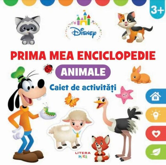 Animale. Caiet de activități (3 ani+) - Mihaela Tîrsu - Litera mică