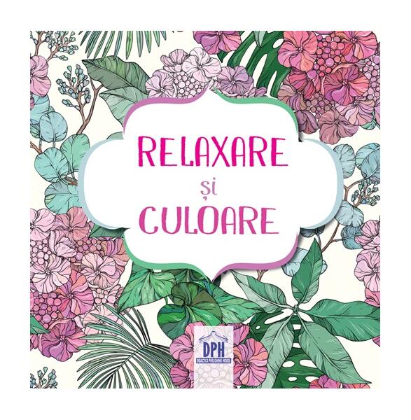 Relaxare si culoare - carte de colorat cu 4 creioane colorate - *** - Didactica Publishing House