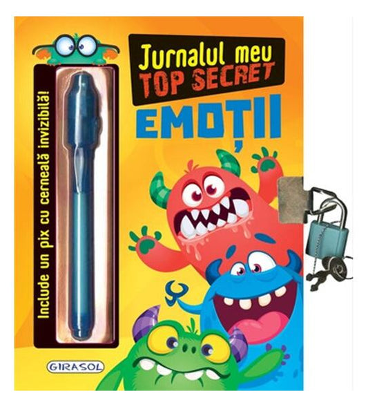 Jurnalul meu top secret. Emotii - Paperback brosat - *** - Girasol