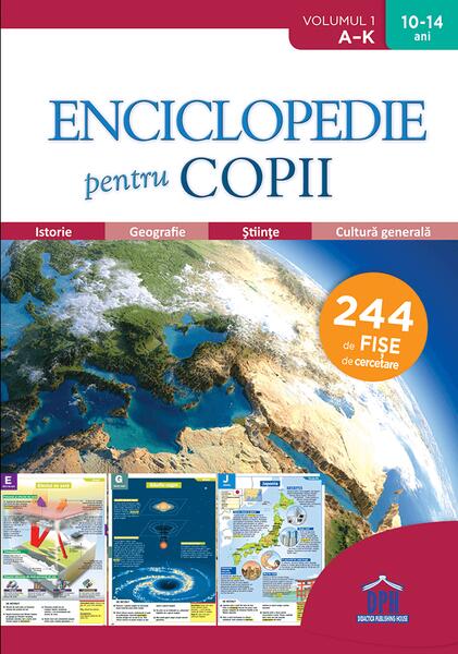 Enciclopedie pentru copii - Volumul 1 - De la A la K - Didactica Publishing House