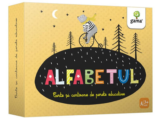 Alfabetul. Cartoane de perete educative și decorative - Board book - Gama