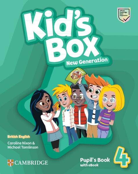 Kid's Box New Generation Level 4 Pupil's Book with eBook British English - Caroline Nixon , Michael Tomlinson - Art Klett
