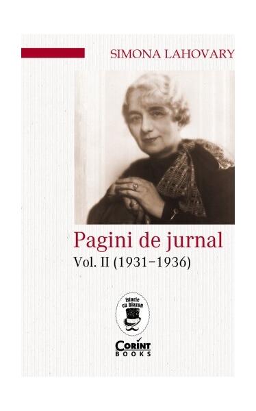 Pagini de jurnal (Vol. 2) - Simona Lahovary - Corint