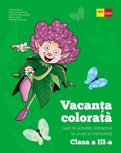 Vacanța colorată. Clasa a III-a. Caiet de activități distractive (și un pic și instructive) - Art Klett