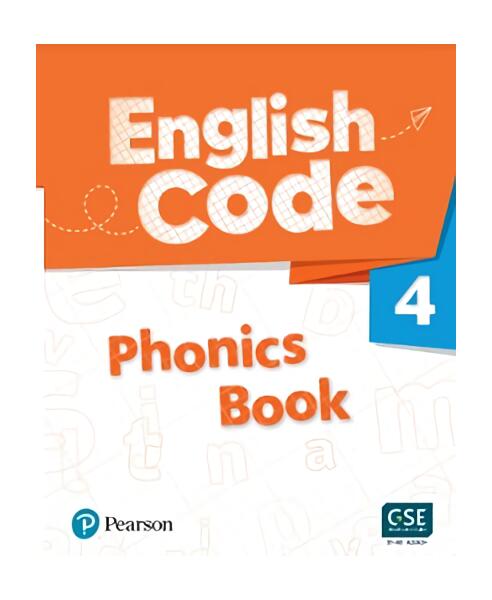 English Code 4. Phonics Book with Audio & Video QR Code - Pearson