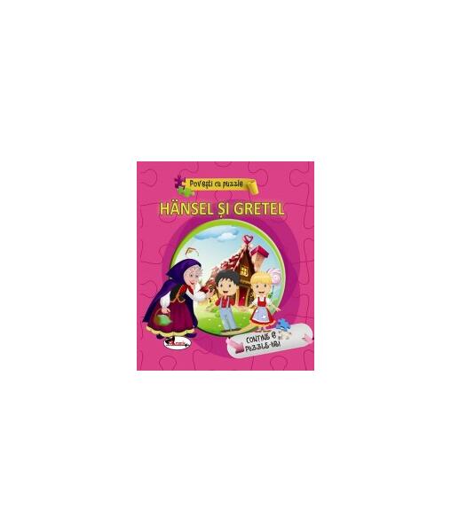 Hansel și Gretel - Povești cu puzzle - Fraţii Grimm - Aramis