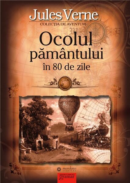 Ocolul Pământului în 80 de zile - Paperback brosat - Jules Verne - Gramar