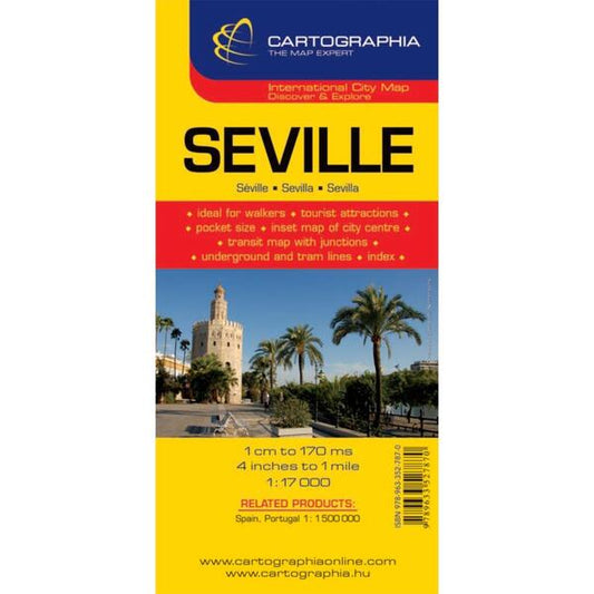 Hartă rutieră Sevilla - Cartographia Studium