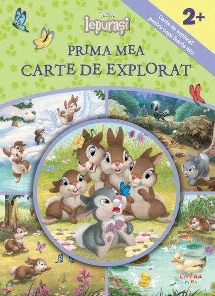 Prima mea carte de explorat - Disney - Litera mică