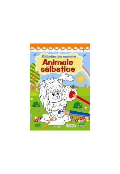 Animale sălbatice. Colorăm pe numere - Erc Press