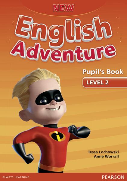 New English Adventure Level 2, Pupil's Book + DVD - Tessa Lochowski, Cristiana Bruni - Pearson