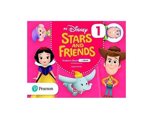 My Disney Stars and Friends Pre A1, Level 1, Student's Book and eBook with Digital Resources - Jeanne Perrett - Pearson