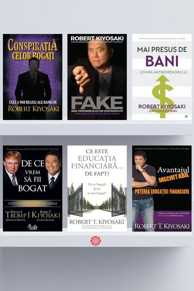 Pachet Robert T. Kiyosaki | Educație financiară - Donald J. Trump, Meredith McIver, Rich Dad Advisors, Robert T. Kiyosaki, Sharon L. Lechter, Tom Wheelwright - Curtea Veche