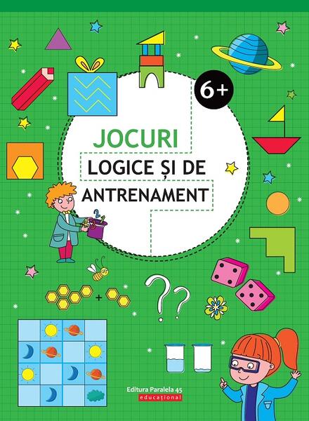 Jocuri logice și de antrenament (6 ani +) - Ballon Media - Paralela 45 educațional
