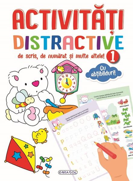 Activități distractive de scris, de numărat și multe altele 1! - Girasol