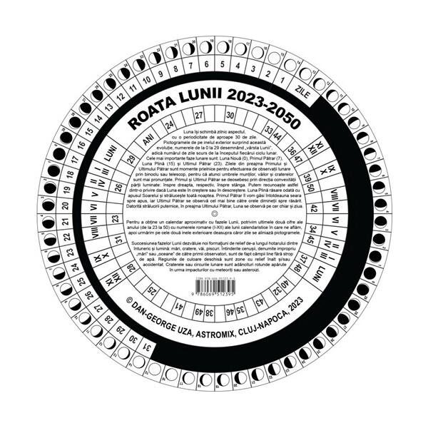Roata Lunii 2023-2050 - Dan-George Uza - Astromix